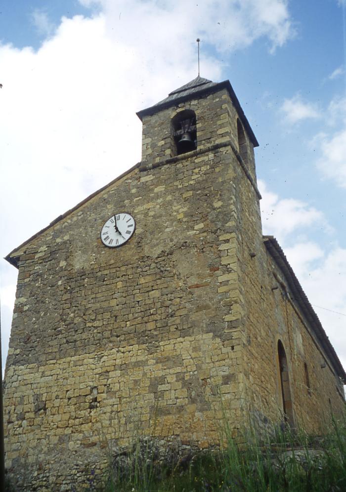 Eglise paroissiale Saint-Pierre et Saint-Paul, Castellet-les-Sausses, 2001. Cliché : Thomassin, Philippe, Roudoule, écomusée en terre gavotte.