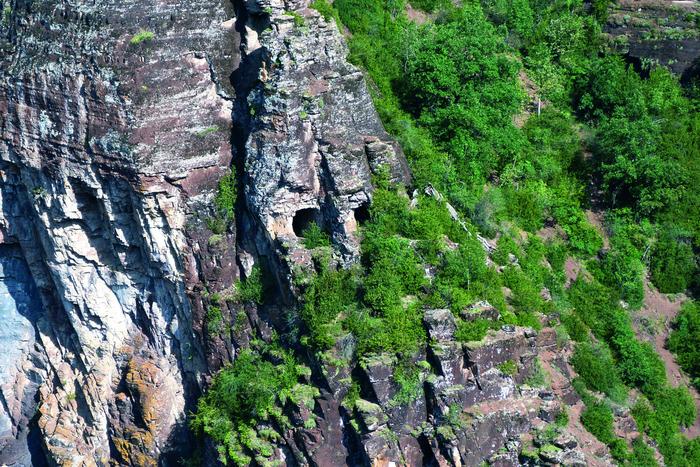 Mines de Roua. Cliché :  Larbouret, Stéphanie, RNR des Gorges de Daluis.
