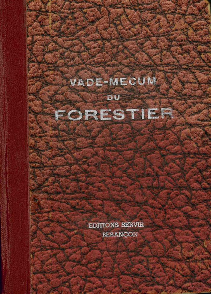 Vade-mecum du forestier (BIB-1800163)