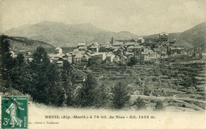 Beuil (Alp.-Mar.) à 79 kil. De Nice -Alt. 1452 m