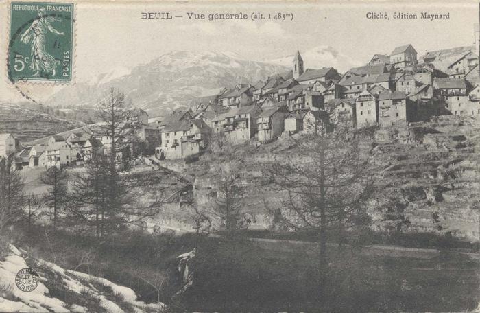 Beuil vue générale (1483m)