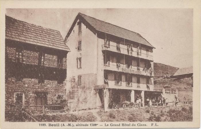 1189. Beuil (A.-M.) - alt 1500m - Grand hôtel du Cians