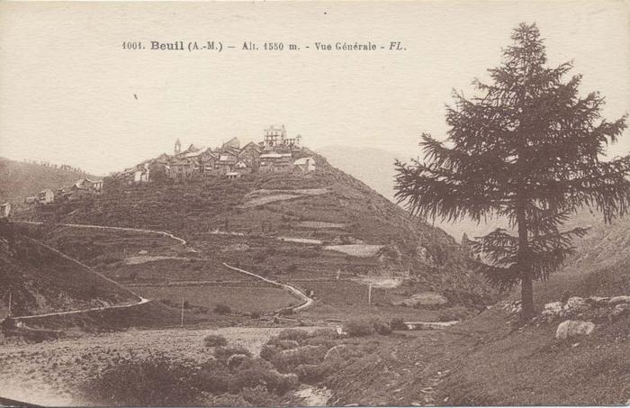 1001 Beuil (A.-M.) alt 1550m - vue générale - FL