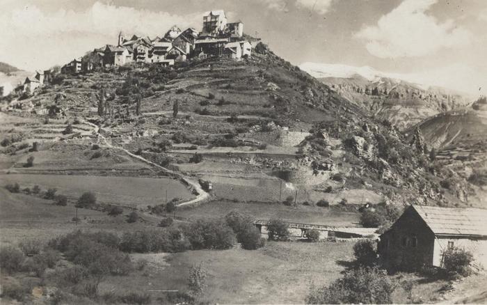 Beuil - passerelle sur le Cians