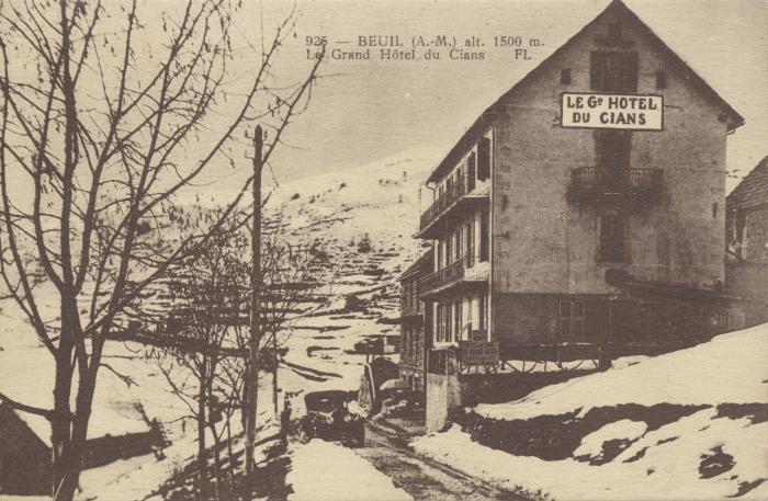 925. Beuil (A.-M.) alt 1500 m - Le Grand Hôtel du Cians