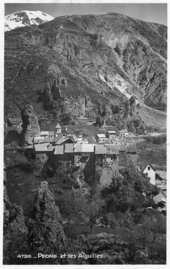 4799 - PEONE et ses aiguilles 